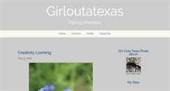 Desktop Screenshot of girloutatexas.typepad.com