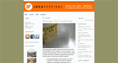 Desktop Screenshot of ideafestival.typepad.com