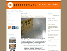 Tablet Screenshot of ideafestival.typepad.com