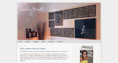 Desktop Screenshot of creativebreath.typepad.com