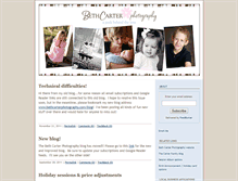 Tablet Screenshot of bethcarterphotography.typepad.com