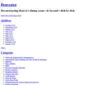 Tablet Screenshot of denveater.typepad.com