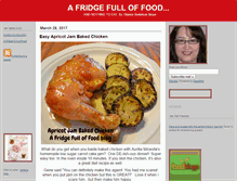 Tablet Screenshot of afridgefulloffood.typepad.com