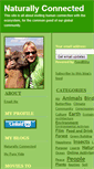 Mobile Screenshot of naturallyconnected.typepad.com
