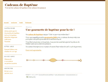 Tablet Screenshot of cadeauxdebapteme.typepad.com