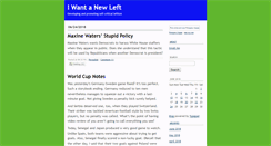 Desktop Screenshot of iwantanewleft.typepad.com