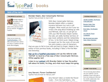 Tablet Screenshot of books.typepad.com