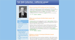 Desktop Screenshot of fairdebtcollection.typepad.com
