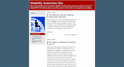 Desktop Screenshot of disabilityawareness.typepad.com