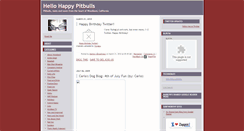 Desktop Screenshot of hellohappypitbulls.typepad.com