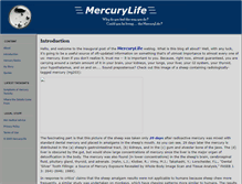 Tablet Screenshot of mercurylife.typepad.com
