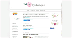 Desktop Screenshot of byebyepie.typepad.com