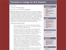 Tablet Screenshot of nldcollege.typepad.com