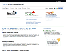Tablet Screenshot of help.typepad.com