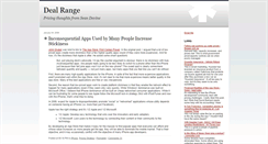 Desktop Screenshot of dealrange.typepad.com