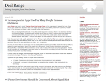 Tablet Screenshot of dealrange.typepad.com