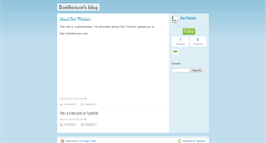 Desktop Screenshot of donthorson.typepad.com