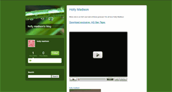 Desktop Screenshot of hollymadisonownupto.typepad.com