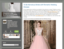 Tablet Screenshot of fashionweddingdress.typepad.com