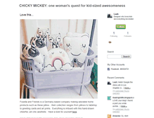 Tablet Screenshot of chickymickey.typepad.com