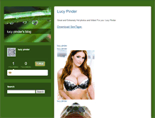 Tablet Screenshot of lucypindercherishtodo.typepad.com