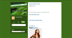 Desktop Screenshot of marisamillernuderecuperate.typepad.com