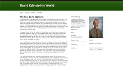 Desktop Screenshot of davidedelsteinworld.typepad.com