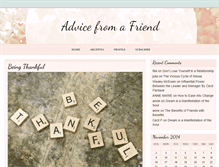 Tablet Screenshot of advice4u.typepad.com