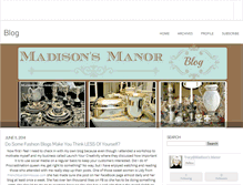 Tablet Screenshot of madisonsmanor.typepad.com