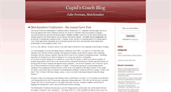 Desktop Screenshot of cupidscoach.typepad.com