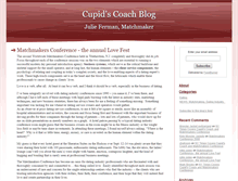Tablet Screenshot of cupidscoach.typepad.com