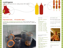 Tablet Screenshot of cookingame.typepad.com