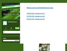 Tablet Screenshot of carmenelectrasexysipped.typepad.com
