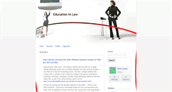 Desktop Screenshot of lawlearning.typepad.com