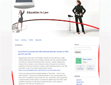 Tablet Screenshot of lawlearning.typepad.com