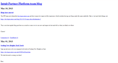 Desktop Screenshot of intuitpartnerplatform.typepad.com