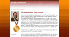 Desktop Screenshot of nonprofitboardcrisis.typepad.com