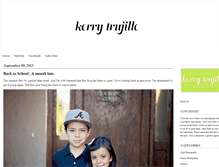 Tablet Screenshot of kerrytrujillo.typepad.com