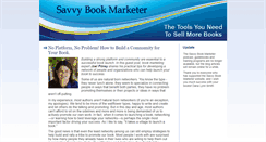 Desktop Screenshot of bookmarketingmaven.typepad.com