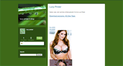 Desktop Screenshot of lucypindersweetie.typepad.com