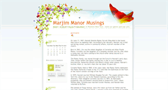 Desktop Screenshot of marjimmanor.typepad.com