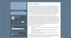 Desktop Screenshot of indoor-fountains.typepad.com
