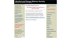 Desktop Screenshot of historyofalcoholanddrugs.typepad.com