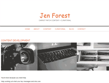 Tablet Screenshot of jenniferforest.typepad.com