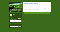 Desktop Screenshot of davinamccalltopless.typepad.com