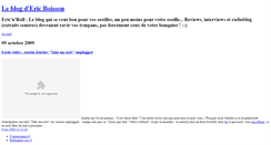 Desktop Screenshot of ericboisson.typepad.com