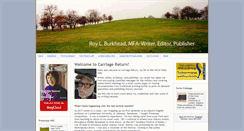 Desktop Screenshot of carriagereturn.typepad.com