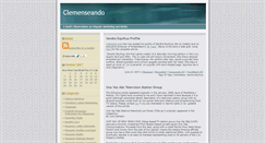 Desktop Screenshot of clemenseando.typepad.com