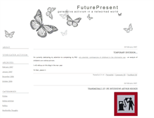 Tablet Screenshot of futurepresent.typepad.com