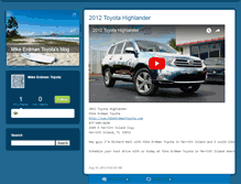 Tablet Screenshot of mikeerdmantoyota.typepad.com